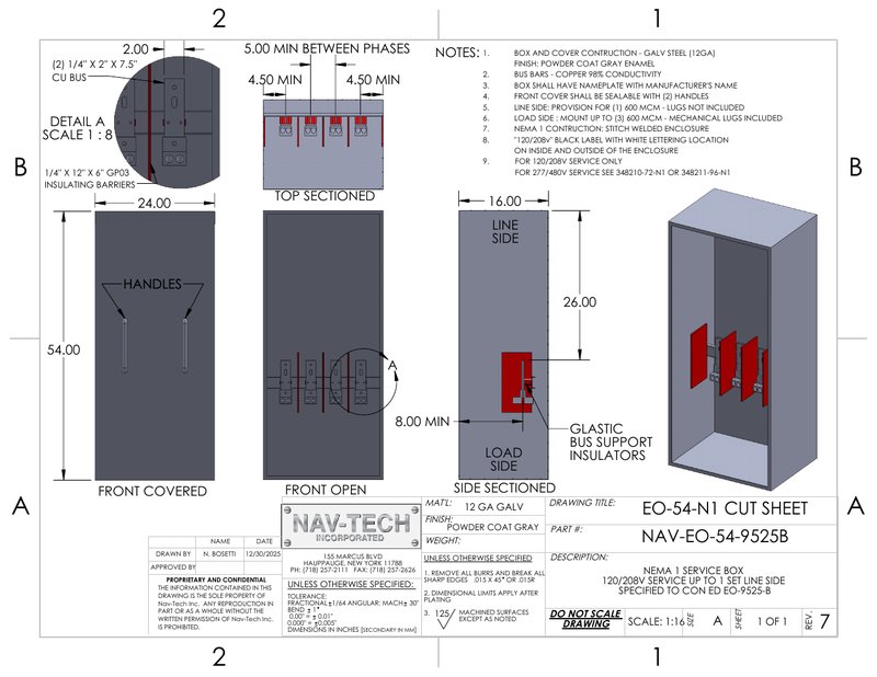 NAV-EO-54-9525B drawing